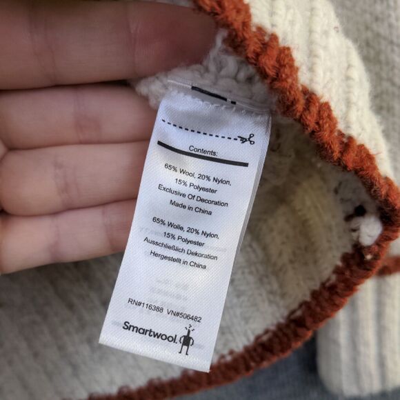 Smartwool Women's CHUP Qo'a Pullover Sweater Small Multi Raglan Sleeve Cozy - Picture 10 of 13